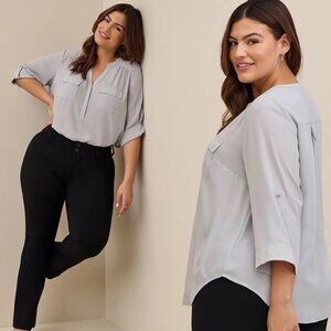 Harper Georgette Pullover Blouse